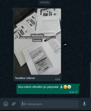 Zeta Fotokopi Sizden Gelenler