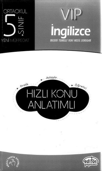 VIP INGILIZCE HIZLI KONU ANLATIMLI Zeta Fotokopi