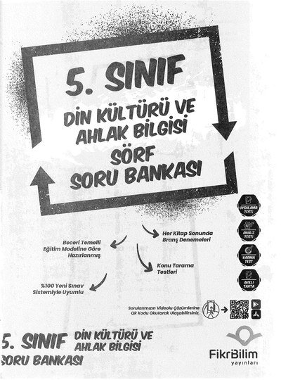 DİN KÜLTÜRÜ VE AHLAK BİLGİSİ SÖRF SORU BANKASI Zeta Fotokopi