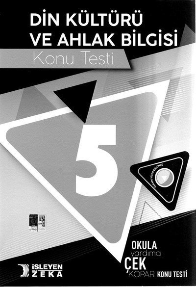 DİN KÜLTÜRÜ VE AHLAK BİLGİSİ KONU TESTİ Zeta Fotokopi
