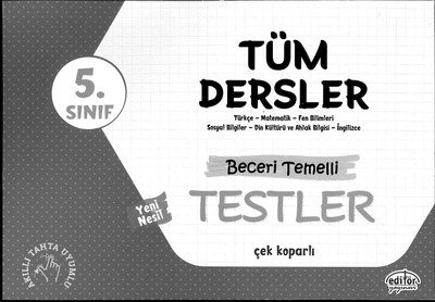 TÜM DERSLER BECERİ TEMELLİ TESTLER Zeta Fotokopi