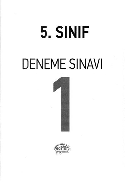 DENEME SINAVI 1 Zeta Fotokopi