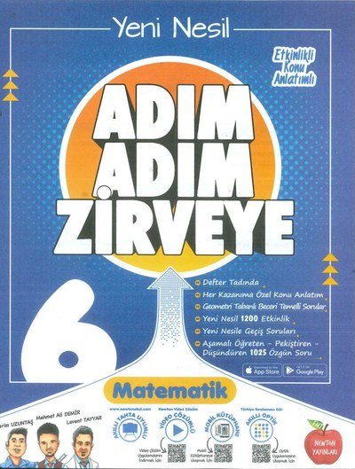 YENİ NESİL ADIM ADIM ZİRVEYE MATEMATİK Zeta Fotokopi