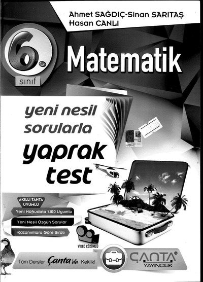 MATEMATİK YENİ NESİL SORULARLA YAPRAK TEST