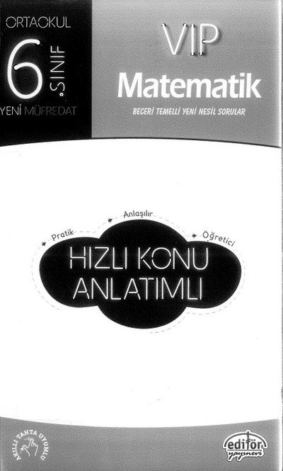VIP MATEMATİK HIZLI KONU ANLATIMLI Zeta Fotokopi