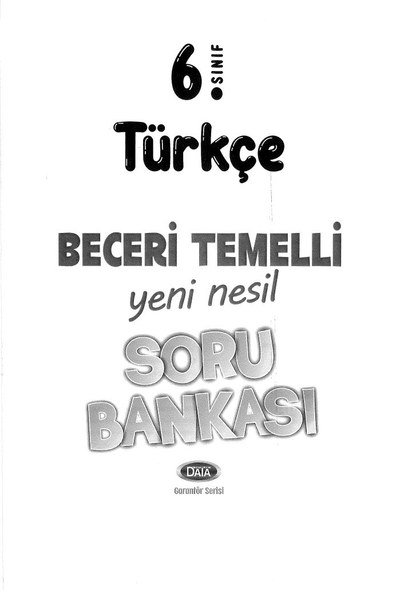 TÜRKÇE SORU BANKASI Zeta Fotokopi