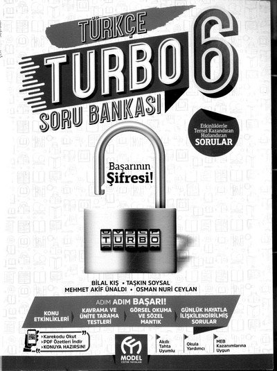 TÜRKÇE TURBO SORU BANKASI Zeta Fotokopi