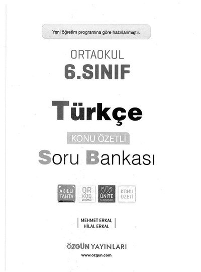 TÜRKÇE KONU ÖZETLİ SORU BANKASI Zeta Fotokopi