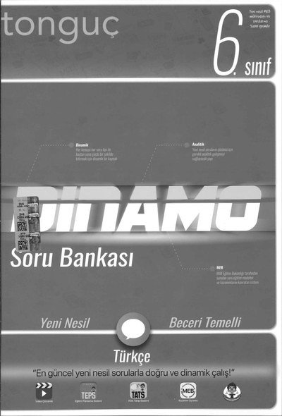 DİNAMO SORU BANKASI TÜRKÇE Zeta Fotokopi