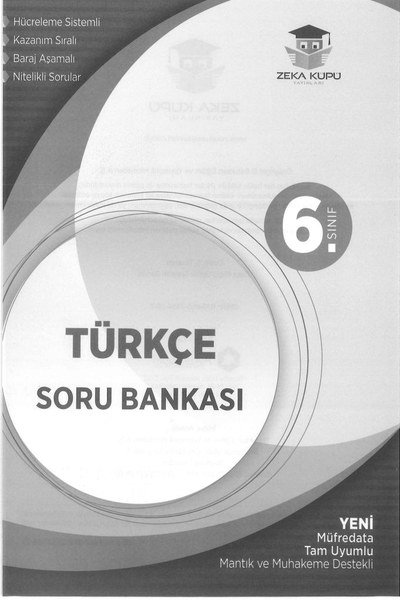 TÜRKÇE SORU BANKASI Zeta Fotokopi