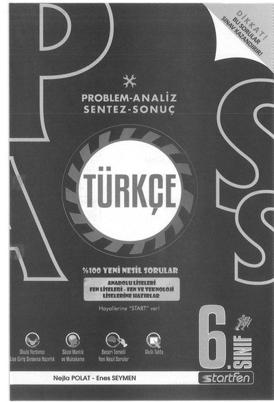 PROBLEM ANALİZ SENTEZ SONUÇ TÜRKÇE Zeta Fotokopi