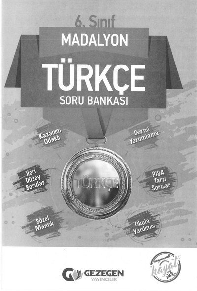 MADALYON TÜRKÇE SORU BANKASI Zeta Fotokopi