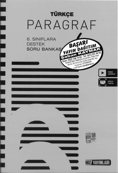 TÜRKÇE PARAGRAF SORU BANKASI Zeta Fotokopi