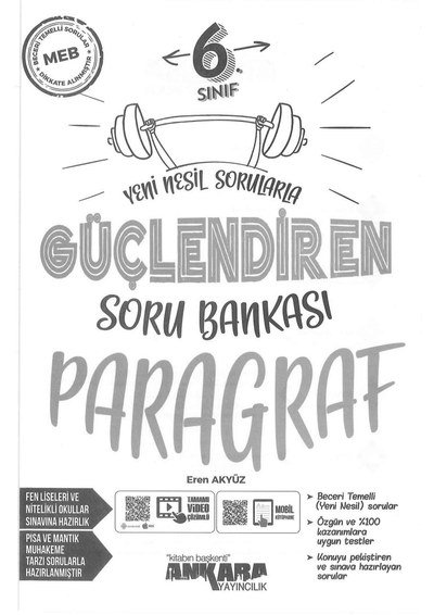 YENİ NESİL SORULARLA GÜÇLENDİREN PARAGRAF SORU BANKASI Zeta Fotokopi