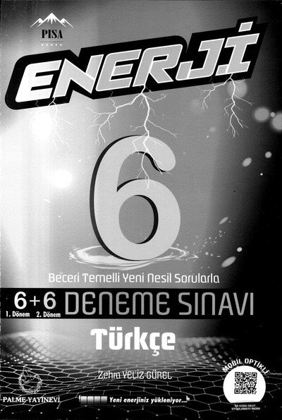 ENERJİ 6+6 DENEME SINAVI TÜRKÇE