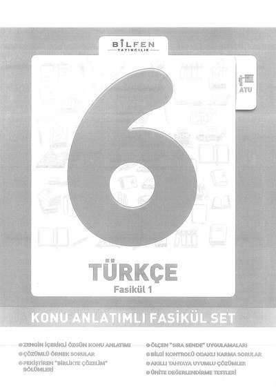 TÜRKÇE KONU ANLATIMLI FASİKÜL SET Zeta Fotokopi