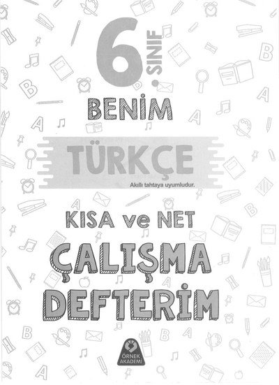 BENİM TÜRKÇE KISA VE NET ÇALIŞMA DEFTERİM Zeta Fotokopi