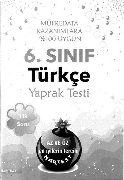 TÜRKÇE YAPRAK TEST Zeta Fotokopi