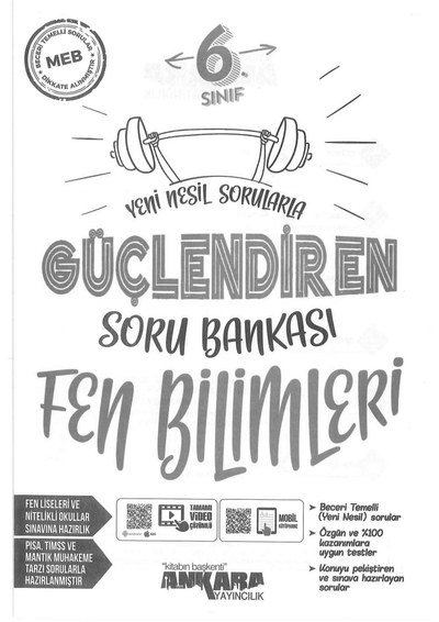 GÜÇLENDİREN SORU BANKASI FEN BİLİMLERİ