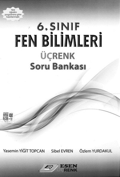 FEN BİLİMLERİ ÜÇ RENK SORU BANKASI Zeta Fotokopi