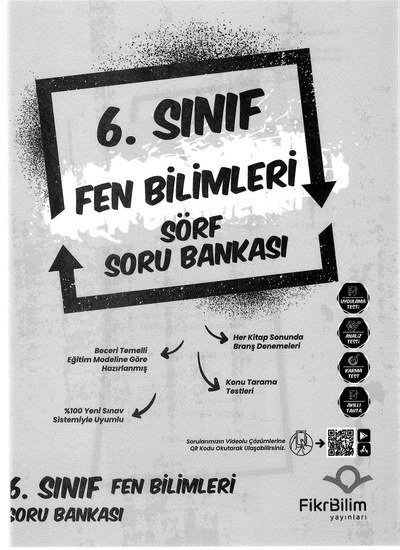 FEN BİLİMLERİ SÖRF SORU BANKASI Zeta Fotokopi