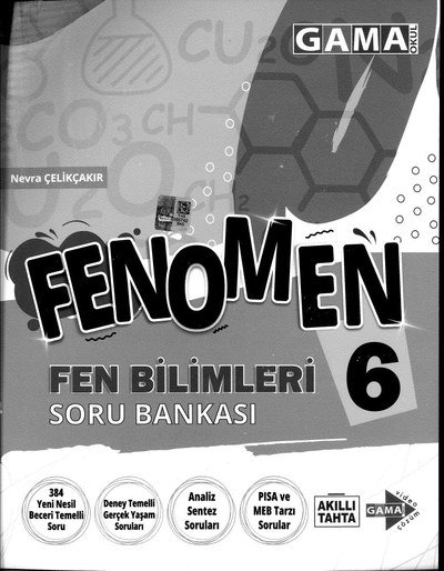 FENOMEN FEN BİLİMLERİ SORU BANKASI