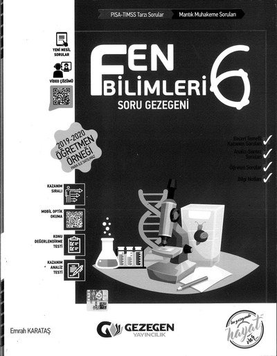 FEN BİLİMLERİ SORU GEZEGENİ Zeta Fotokopi