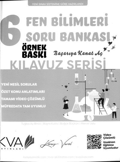 FEN BİLİMLERİ SORU BANKASI KILAVUZ SERİSİ Zeta Fotokopi