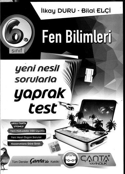 FEN BİLİMLERİ YAPRAK TEST Zeta Fotokopi