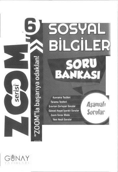 SOSYAL BİLGİLER SORU BANKASI Zeta Fotokopi