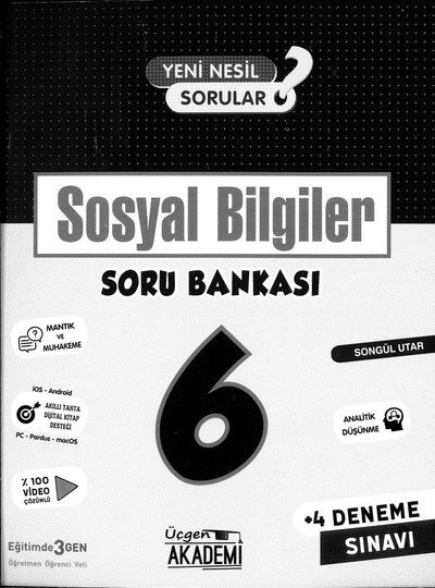 SOSYAL BİLGİLER SORU BANKASI Zeta Fotokopi