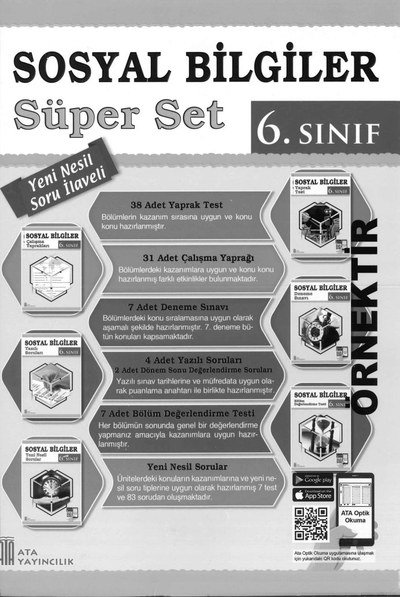 SOSYAL BİLGİLER SÜPER SET Zeta Fotokopi