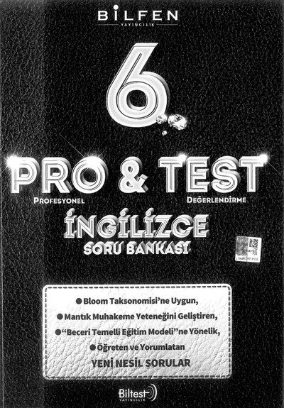 PRO & TEST İNGİLİZCE SORU BANKASI Zeta Fotokopi