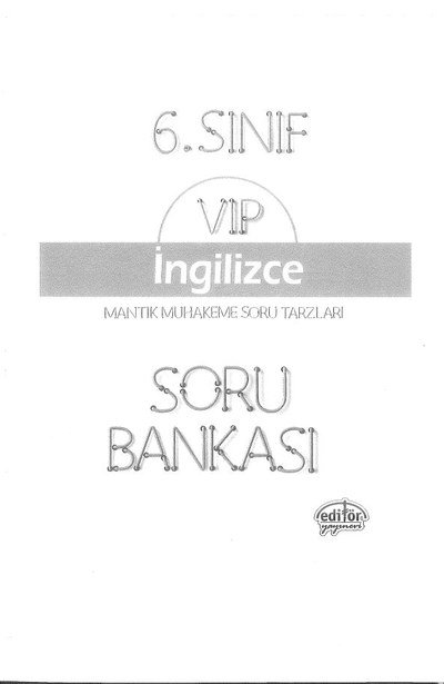 VIP İNGİLİZCE SORU BANKASI Zeta Fotokopi