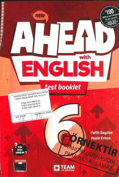 AHEAD WITH ENGLISH TEST BOOKLET Zeta Fotokopi