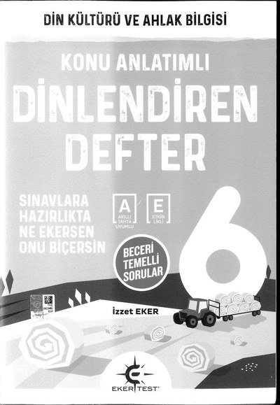 DİN KÜLTÜRÜ VE AHLAK BİLGİSİ KONU ANLATIMLI DEFTER