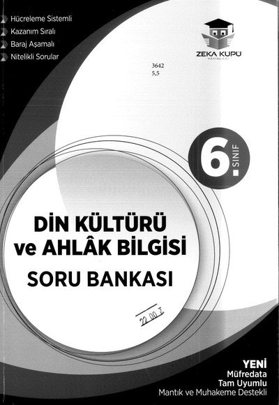DİN KÜLTÜRÜ VE AHLAK BİLGİSİ SORU BANKASI Zeta Fotokopi