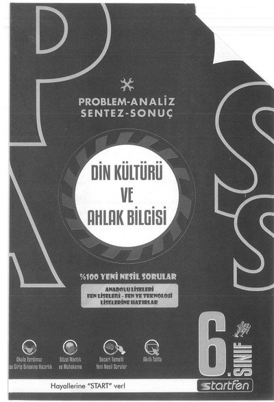 PROBLEM ANALİZ SENTEZ SONUÇ DİN KÜLTÜRÜ VE AHLAK BİLGİSİ Zeta Fotokopi