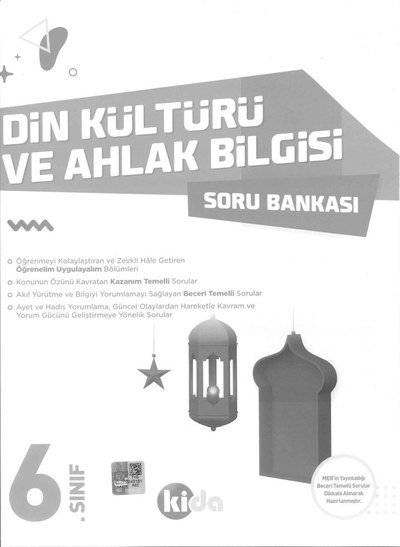 DİN KÜLTÜRÜ VE AHLAK BİLGİSİ SORU BANKASI Zeta Fotokopi