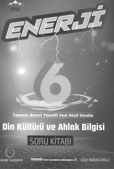 ENERJİ DİN KÜLTÜRÜ VE AHLAK BİLGİSİ SORU KİTABI Zeta Fotokopi
