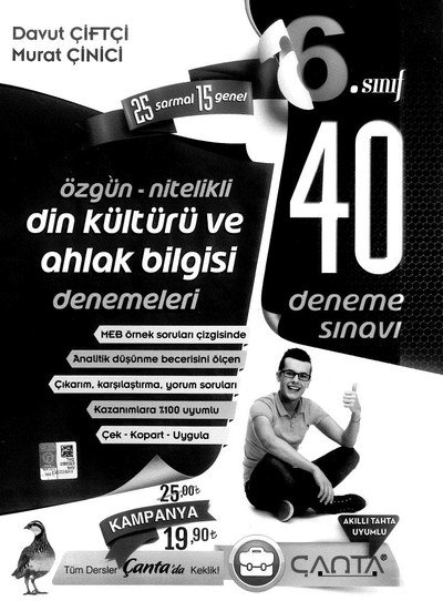 DİN KÜLTÜRÜ VE AHLAK BİLGİSİ DENEMELERİ Zeta Fotokopi