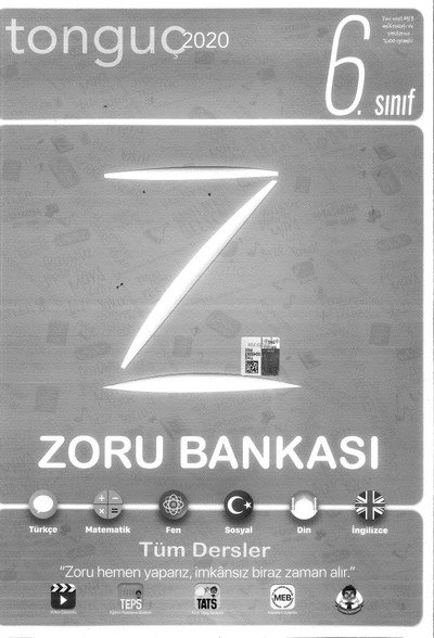 ZORU BANKASI TÜM DERSLER
