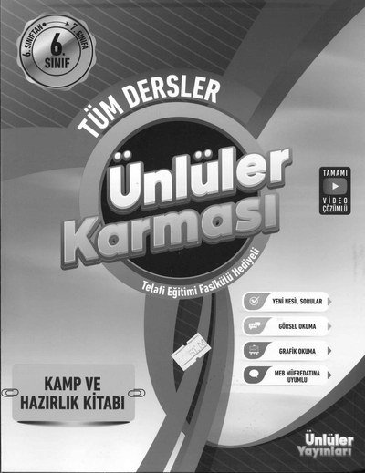 TÜM DERSLER ÜNLÜLER KARMASI Zeta Fotokopi