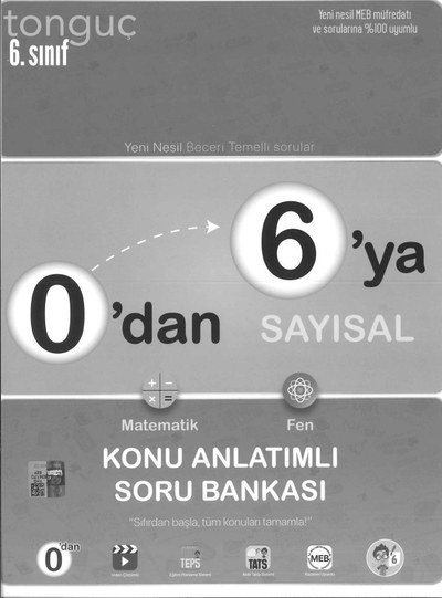 KONU ANLATIMLI SORU BANKASI SAYISAL Zeta Fotokopi