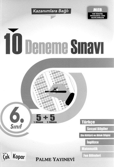 10 DENEME SINAVI Zeta Fotokopi