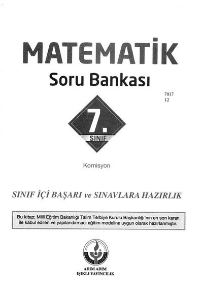 MATEMATİK SORU BANKASI Zeta Fotokopi