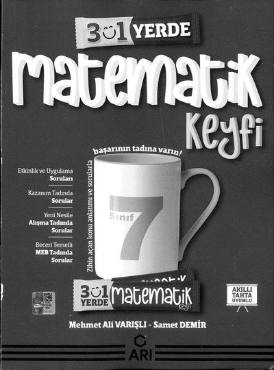 3Ü1 YERDE MATEMATİK KEYFİ Zeta Fotokopi