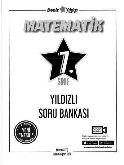 MATEMATİK YILDIZLI SORU BANKASI Zeta Fotokopi
