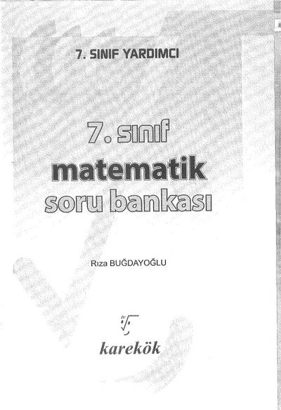 MATEMATİK SORU BANKASI Zeta Fotokopi