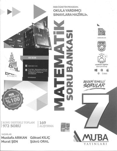 MATEMATİK SORU BANKASI